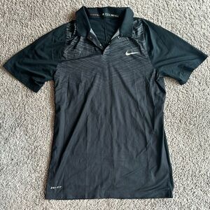 Sm black Nike polo mens